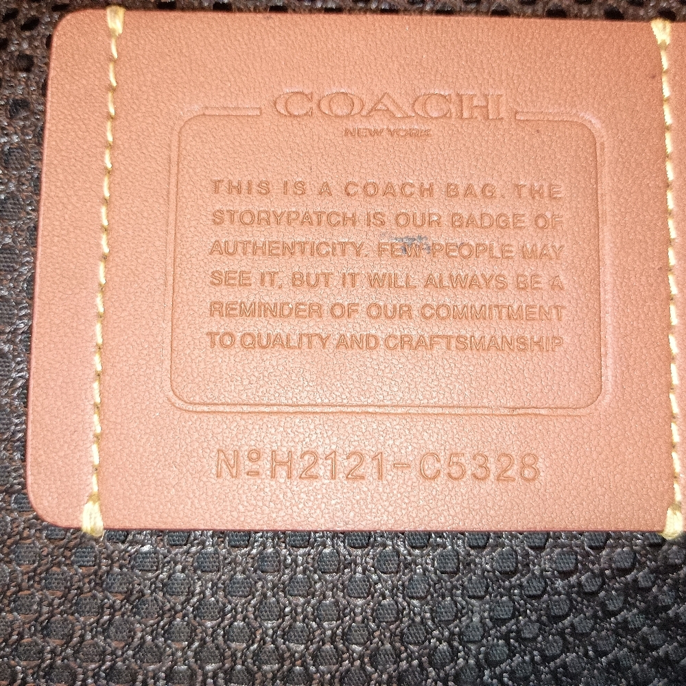 Coach Brown Leather Men's Bag - Picture 10 of 16